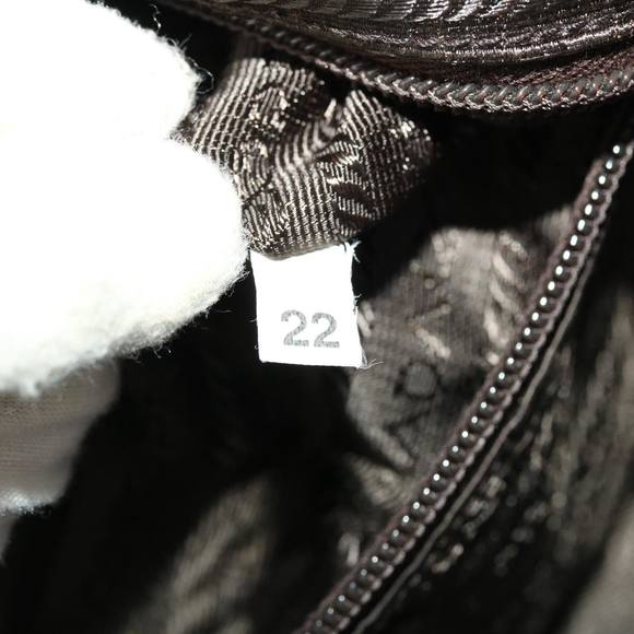 PRADA Hand Bag Nylon Leather Red Green Auth 44987 - Picture 12 of 16